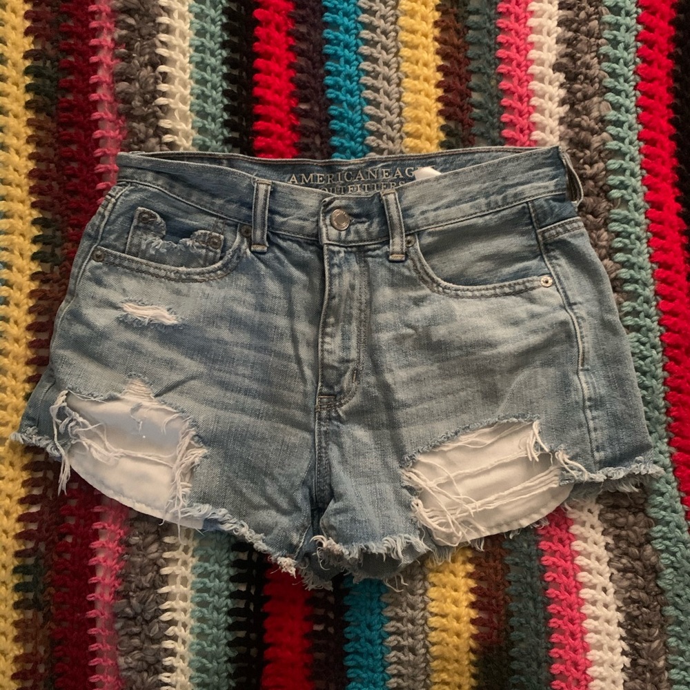 American Eagle Hi-Rise Shorts